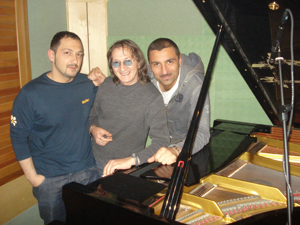 Joe Amoruso con i Mr.Hyde